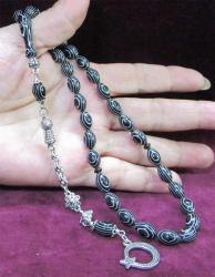 GALALİT FRaNSıZ SIKMA KeHRiBaR GÖRÜNÜMLÜ BeYRuT 33 Lük TESBİH......7x11mm