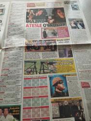MİLLİYET GAZETESİ MİLLİYET CADDE GAZETESİ DOĞUM GÜNÜ GAZETESİ  -13 Nisan 2015- Dilara Koçak- merve aydın-hakan hatipoğlu-kilolardan kurtulma çabası- devler sahnesi-neşe can-zekai tuncaksa çizgi Muazzez abacı-mustafa sağyaşar-bülent ersoy-kutulup hayaslı-ayşe taş-emrah Akçaay- Hülya avşar-gözyaşlarını tutamadı-hediye paketi gibi-peruk taktı şaşırttı-hande Yener- diyet günlüğüne merhahatipoğlu-bozuk-hasan-turabi-hilmicem-sahra-özlem-bozok-hasan-turabi-hilmicem-sahra-özlem- Süreyya üzmez-ışın karaca-sefa Kara Hasan- Çengel bulmaca-sina koloğlu-güllerin savaşı-büyük ödülü Adım Adım- hayalet aramızda- Nazlı Mengi