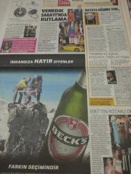MİLLİYET CADDE GAZETESİ DOĞUM GÜNÜ GAZETESİ  -4 Haziran 2011- olmuş mu olmamış mı-mesut yıldız-sabırsızlanıyorum-o beden şart değil-dünyanın ilk Milyarder modeli- müstakbel gelinini ayakta alkışladık-hızlı başladı çabuk bitti-scarlett johansın- yüzyılın aşkı beyaz perdede-elizabeth taylord- cameron diaz-alex Rodriguez- babasına çekilmiş-okan bayülgen-şirin ediger-zeynep beşerler-magazin servisi- garanti bonus-venedik sarayında kutlama-haluk dinçer-ferya Gülhan- eda taşpınar-bora Kozanoğlu-becks- Beyazıt öztürk-koton- suçlu değil eşcinselin- Neşe mesutoğlu-18 yıl sonra sağda-çağdaş ertunak-sade-gönül paksoy-haldun dostoğlu- mezuniyet şıklığı-yıldızları özel- ykm-yapı Kredi Word- tuzak-kim nerede görüldü- heyecan yüklü-x men- iyot ve zeka ilişkisi-ferhat Göçer