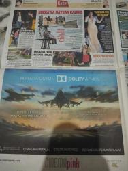 MİLLİYET CADDE GAZETESİ DOĞUM GÜNÜ GAZETESİ  -16 Mart 2014- Medcezir'den berkin'e selam-ne yaptın senem-yalan dünya- sevgilisinin arabasıyla dolaşıyor-mesut Yılmaz- gonca'nın defile kavgası- miss Turkey 2009 ikinci güzeli Senem Kuyucuoğlu artık daha marjinal- barış falan-berkin elvan-çağatay ulusoy-serenay Sarıkaya- sercan kısmet-yedi Güzel Adam geliyor- türkan Şoray- Nurseli idiz-şebnem Bozoklu- ekranda futbolun ateşi söndü- galip Derviş yeni gününde- sinema Pink- cilt sorunlarımızla yüzleşin- cameron Diaz