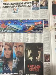 MİLLİYET CADDE GAZETESİ DOĞUM GÜNÜ GAZETESİ  - 21 EYLÜL 2013 -Serkan Altunorak-Hülya Darcan-Bergüzar Korel-Çağla Şikel-Kuzey-Mesut Yılmaz-Kemal Uçar-Semra Dinçer-Barış Manço-Sarp Levendoğlu-Ayşe Tolga-Murat Bozok-Gökçe Bahadır-Fedon-Sezen Aksu-Ayşe Kucuroğlu-Kerem Alışık-Emre Kınay-Gökhan Türkmen-Tuvana Türkay-Alper Kul-Kenan İmirzalıoğlu-Kaan Urgancıoğlu-Ayşegül Aldinç-Melis Birkan-Kenan Ece-Ayşe Hatun Önal-Nebil Özgentürk-Gillian Anderson-Ben Affleck-Gemma Arterton-Justin Timberlake-Ziya Saylan-Angelina Jolie-Betty Ford-İsmail Küçükkaya-Senem Aydın-Hüseyin Dinçel-Sercan Kısmet-Gürkan Uygun-Serhat Hakeri-Begüm Birgören-Merve Topçuoğlu Demir-Taner Tuncay-Lütfü Başar-Tanem Sivar-Kenan Ece-Gökçe Bahadır-Fatih Artman-Kutsi-Tansel Öngel-Elçin Sangu-Eda Ece-Neil Patrick Harris-Ezgi Mola-Birce Akalay-İsmail Hacıoğlu-Barış Arduç-Gizem Karaca-Sinem Koba— Görüş Günü Kadınları-Kelebeğin Rüyası-Aşk-Kalp Atışı-Kaçak-Galip Derviş-Kurtlar Vadisi-Çalar Saat-Veep-Yes Prime Minister-The Wedding Band