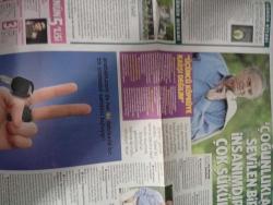 MİLLİYET GAZETESİ MİLLİYET CADDE GAZETESİ DOĞUM GÜNÜ GAZETESİ  -27 eylül  2010-Mahsun Kırmızıgül - Lauren Bogart - Miranda Kerr - Beyazıt Öztürk - Tanem Sivar - Sezen Aksu - Ajda Pekkan - Tanyeli - Ali Poyrazoğlu - Fatih Aksoy - Sibel Tüzün - Ediz Hun - Katy Perry - Lady Gaga - Shakira - David Beckham - Victoria Beckham - Megan Fox - Brian Austin Green - Yonca Lodi - Orhan Gencebay - Müslüm Gürses - Ferdi Tayfur - Ali Eyüboğlu - Theo Angelopoulos - Mahsun'un 11 Yıllık Hayali - Sen Neymişsin Bogart? - Miranda Gururla Sundu - Aşkı da Bitti Beyaz-Tanem - Sebo Bizi Eversene - 