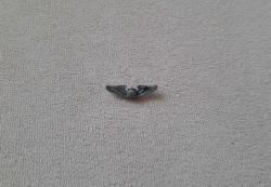 AMERİKAN HAVA KUVVETLERİ ASKERİ PİLOT BRÖVESİ - ROZETİ -  MADALYA ( YAKA BOY ) C1342