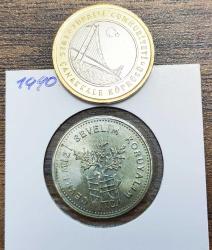 1990 Fao Çevremizi Sevelim Koruyalım Hatıra 1000 Lira..