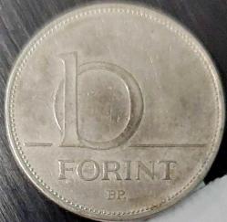 MACARİSTAN 10 Forint, 2015 ÇÇT