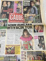 MİLLİYET CADDE GAZETESİ DOĞUM GÜNÜ GAZETESİ  - 30 KASIM 2010 -Zerrin Özer-Robin-Kelly Brook-Thom Evans-Ali Eyüboğlu-Sercan Kısmet-Gani Müjde-Perran Kutman-Burcu Güneştan-Cevahir-Mustafa Özkan-Erdal Beşikçioğlu-Akif Aksoy-Alişer Atalay-Rıfat Maya Parlar-Tunay Yalçın-Ayten Çakmak-Hülya Kalyoncu-Leyla Hancıoğlu-Çiğdem Sımavlı-Sinem Temaman-Müge Sırmabıyık-Melisa Elliyedi-Charles von Faber-Ergün Parası-Tuana Savgı-Selçuk Mülayim-Ferhan Şensoy-Ertuğrul Kürkçü-Erdal Çolak-Evhan Komukçu-Binnur Karakoç-Altan Öymen-Hasan İnsel-Barış Kılıçlıoğlu-Selin Atasoy-Tamer Hatunoğlu-Onur Bayraktar-Elif Uras-R.Hakan Kırkoğlu-Ayşe Öztürk  Senin bunlara ihtiyacın yok-Robin lezbiyen oluyor-Ragbiçi aşkı-Kıyafetler gitti-Her zaman genç-Yakışmış-Çıplak silah öksüz kaldı-Örümcek Adam’dan ilk kareler-Akçalılar’ın anısına-Seda Sayan kitap yazdı-Bu ‘kafa’yla nereye-Siyah-beyaz şarkılar-Yeni yaşa eğlenceli kutlama-Adrenalin anlamını öğrenememişken-Çok tenha bir şehri hatırlıyorum-Günün kitabı-Günün mekanı