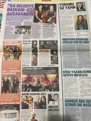 MİLLİYET CADDE GAZETESİ DOĞUM GÜNÜ GAZETESİ  - 4 ŞUBAT 2013 - Evde Tek Başına - Nisvan - Öyle Bir Geçer Zaman Ki - Kız Kardeşimin Hikayesi - Arama - Geçmişin İntikamı - Feride - Türkiye’nin Sesleri - Fırıldak Ailesi - Ortaya Karışık - Karadayı - İki Yeni Yazı Dizisi -Sinem Aydın - Neşe Mesutoğlu - Ferman Akgül - Ece Erken - Küçük İskender - Serdar Ortaç - Macaulay Culkin - Mesut Yılmaz - Hülya Koçyiğit - Ali Eyüboğlu - Hülya Avşar - Mustafa Keser - Türkan Şoray - Yağmur Atacan - Wesley Sneijder - Yolanthe Cabau - Erol Evgin - Jodi Picoult - Ayda Mosharraf - Ömer Karakteri - Cihan Ünal - Ayten Hanım - Hadise - Murat Boz - Mustafa Sandal - Sibel Can - Serkan ÖzTürk-Sinem’den yüzük şov - DJ İdo’dan hoşgörü mesajı - İş arkadaşıydı sevgili oldu - Önce aşk gelir - Evde tek başına - Gelinliğe doyamadı - İlk belediye başkanı akrabamdır - Koçyiğit’ten nasihat aldım - Yorumu siz yapın - Mustafa Keser bu jüriler için ne der