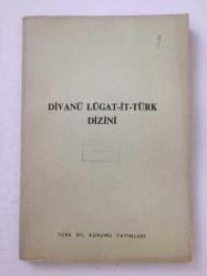 Divanü Lugat-it -Türk Dizini