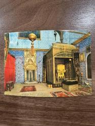 Topkapı sarayı kutsal emanetler eski kartpostal ufak boy