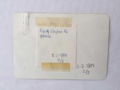 ŞARKICI CEYLAN'IN ORİJİNAL 2'Lİ FOTOĞRAF SETİ (KÜÇÜK CEYLAN, CEYLAN AVCI) - 12 x 8,5 cm EBADINDA - ''KÜÇÜK CEYLAN 16 YAŞINDA'' CEYLAN 16. DOĞUM GÜNÜNÜ KUTLARKEN ÇEKİLMİŞ 2 ÖZEL KARE, 2 TEMMUZ 1989