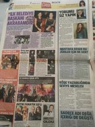 MİLLİYET CADDE GAZETESİ DOĞUM GÜNÜ GAZETESİ  - 4 ŞUBAT 2013 - Sibel Can - Sinem Kobal - Ferman Akgül - Ece Üner - Ceyda Düvenci - Neşe Mesutoğlu - DJ Ce-Bo - Hülya Koçyiğit - Elif Tayhan - Hülya Avşar - Serkan Öztürk - Mesut Yılmaz - Al Pacino - Çağdaş Ertuna - Gwen Stefani - Regat Rıdvan - Muhsin Ertuğrul - Ayşegül Çelik - Gökhan Akçura - Andre Antoine - Jodi Picoult - Gökçe Bahadır - Nik Xhelilaj - İlker Kaleli - Mahir - Feride - Ayda Mosharraf-Hayatla Mücadele - Kız Kardeşimin Hikayesi - Yalancı Bahar - Kayıp Şehir - Leyla ile Mecnun - Karadayı - Türkiye’nin Sesleri - Ölümsüz Aşk - Kızıl Ekim - Yeni Police Story - Kan ve Kemik - St. Petersburg’da Yasak Aşk - Ölmesini Bilen Adam-Sinem’den yüzük şov - Tarzıma karar vermek yıllarımı aldı - İş arkadaşıydı sevgili oldu - Önce aşk gelir - Evde tek başına - Gelinliğe doyamadı - İlk belediye başkanı akrabamdır - Koçyiğit’ten nasihat aldım - Yorum siz yapın - Mustafa Keser bu jüriler için ne der - Köşe yazarlığında seviye meselesi