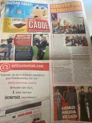MİLLİYET CADDE GAZETESİ DOĞUM GÜNÜ GAZETESİ  - 4 ŞUBAT 2013 - Sibel Can - Sinem Kobal - Ferman Akgül - Ece Üner - Ceyda Düvenci - Neşe Mesutoğlu - DJ Ce-Bo - Hülya Koçyiğit - Elif Tayhan - Hülya Avşar - Serkan Öztürk - Mesut Yılmaz - Al Pacino - Çağdaş Ertuna - Gwen Stefani - Regat Rıdvan - Muhsin Ertuğrul - Ayşegül Çelik - Gökhan Akçura - Andre Antoine - Jodi Picoult - Gökçe Bahadır - Nik Xhelilaj - İlker Kaleli - Mahir - Feride - Ayda Mosharraf-Hayatla Mücadele - Kız Kardeşimin Hikayesi - Yalancı Bahar - Kayıp Şehir - Leyla ile Mecnun - Karadayı - Türkiye’nin Sesleri - Ölümsüz Aşk - Kızıl Ekim - Yeni Police Story - Kan ve Kemik - St. Petersburg’da Yasak Aşk - Ölmesini Bilen Adam-Sinem’den yüzük şov - Tarzıma karar vermek yıllarımı aldı - İş arkadaşıydı sevgili oldu - Önce aşk gelir - Evde tek başına - Gelinliğe doyamadı - İlk belediye başkanı akrabamdır - Koçyiğit’ten nasihat aldım - Yorum siz yapın - Mustafa Keser bu jüriler için ne der - Köşe yazarlığında seviye meselesi