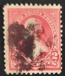 +++ AMERİKA WASHINGTON     1890     2C   D - DAMGALI