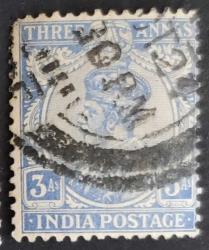 +++  HİNDİSTAN K. GEORGE V       1926    TA   B - DAMGALI , HALİYLE