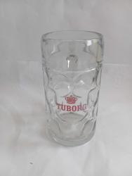 1 litre kulplu Tuborg bira bardak