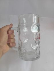 1 litre kulplu Tuborg bira bardak