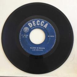 Los Bravos / Black Is Black - I Want A Name / Turkey 1966 / 45'lik / *pop rock*