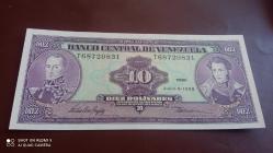 10 BOLİVARES 1995 VENEZUELA
