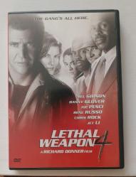Lethal Weapon 4 (Cehennem Silahı 4) - Mel Gibson / Yurtdışı 2.Bölge TR Altyazılı Koleksiyonluk 2.El Orijinal DVD