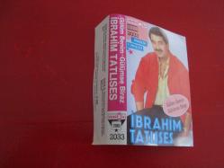 İBRAHİM TATLISES ARABESK TÜRKÜLER ALMAN BASKI KOLLEKSİYONDAN ÇIKMA KASET