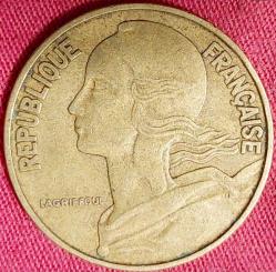 FRANSA 20 Centim, 1963 ÇÇT