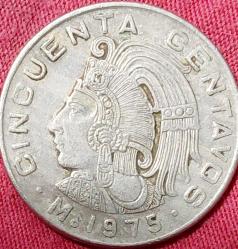 MEKSİKA 50 Centavos, 1975 ÇÇT+