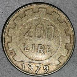 İTALYA 1979   200   LİRA