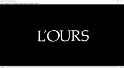 ayı  dvd  (PC'de izlenmiştir/denenmiştir)  l'ours  (the bear)