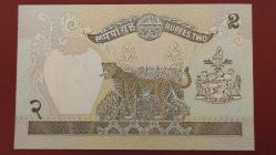 1985  YILI NEPAL 2 RUPIE HİÇ KULLANILMAMIŞTIR.