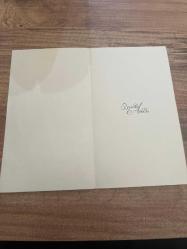 Yılbaşı temalı Rumca yazılı   Kartpostal 15x8 ebatında