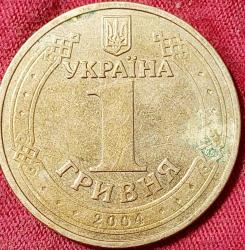 UKRAYNA 1 Grivna, 2004 ÇÇT 