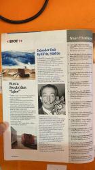 NATURA MİMARLIK VE MEKAN DERGİSİ - NİSAN 2008 -   NEVZAT SAYIN - JURGEN MAYER - MANFREDI NICOLETTI - DAVOR SILOV - BERNARDA SILOV - GÖKHAN AVCIOĞLU - MUSTAFA TONER - EREN BAŞAĞAN - AHMET KELEŞ - AKIN GÜVENDİK - ALİ KAHYAOĞLU - AYDIN DİNÇER - BARBAROS SATIRLAR - BİLGER GÜNEŞ - İHYA KANGAL - MEHMET ZEREN - MUTLU OKTEM - RÜSTEM ÇETİNKAYA - ENSAR ALTUN - MEHMET AKTOP - BENAN KAPUCU - TUGAY SOYKAN - HANDAN AÇAN - FİLİZ DAL - CANAN BAS - SONER ARABACILAR - ZEYNEP BÖLÜKBAŞI - GÖKHAN GEZİK - DERSAN SEZER - COŞKUN KIRLIOĞLU - NURAY ER - ÖZDEN ŞAHİN - METİN ÇOBANLIOĞLU - ECE ARIBURUN - BURHAN ÖZKAN - HAYDAR KARTAL - ALİ KARTAL - KEREM VATANSU - ŞENGÜL AKGÜL - NESLİHAN CAN - EBRU UCER - NİLÜFER ŞENTÜRK - RABİA KARS - DOĞUŞ DACDEVİREN - BURCU PERÇİN - SALVADOR DALÍ - NAZAN ÖLÇER - ZAFER KURTUL - RAMON BOIXADÓS MALÉ - MONTSE AGUER TEIXIDOR - SALVADOR DALÍ RETROSPEKTİFİ - BURCU PERÇİN 