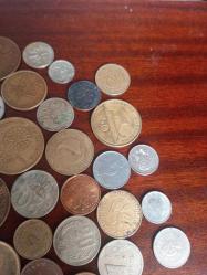 51 adet yabancı madeni para lotu