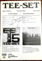Tee - Set / Grup üyelerinden ıslak imzalı kartpostal