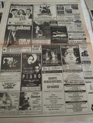 Hürriyet gazetesi-Kelebek gazetesi-Hürriyet doğum günü gazetesi-28 Aralık 1993- ihtiraz kurbanı- show TV- gamze yarka-filiz aker-taverna ünlüleri-yeşil altaca- Nejat alp-atilla kaya-arif Susam- kal bu gece- müzik bölümünde komedi dans üçlüsünü inceleyeceğiz- Adnan şenses-ibrahim tatlıses-nida Tüfekçi -burhan kencebay- Cengiz semercioğlu-cine5- sevgili-terminatör 2- Cerrahpaşa'da göze mucize ameliyatları- doktor bahçecioğlu- Profesör Kriton Curi- tbmm-tübitak- Ali özüşanlı-fuat bayram-mustafa özdabak-hasan Cebeci- Asım güneş-ahmet paçalı- seyit Nizam Mahallesi- kuz Optik- nuran çakmakçı-kazım akarsa çizgi Mustafa Necatibey öğretmen Huzurevi- Yıldırım camlı- cenap Optik- çocuklar ve para- michael herspelin-otomotiv- karikatür-psikolog Doktor muhteşem Nejat- güzin abla- van damme-zor hedef-piyano- temel içgüdü-ölesiye-mavi Sürgün- harbiye Muhsin Ertuğrul ve cep sahnesi- ergin otomotiv-hediyelik kadın- dave- gizli oturum- yüzü olmayan adam- suzuki-capitol-namık Ekin- italyan peker-züğürt a