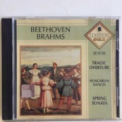 Brahms - Tragic Overture - Hungarian Dances / Beethoven - Spring Sonata / CD / *classical*