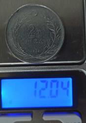 2,5 lira , 2.5 lira , 2 1/2 lira , 2½ lira , 2 buçuk lira , İki buçuk lira 1965
