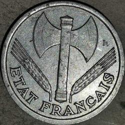 FRANSA 1942   1 FRANK