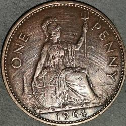 İNGİLTERE 1964   1 PENNY