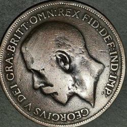 İNGİLTERE 1921   1 PENNY