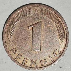 ALMANYA 1981 D 1 PFENNIG