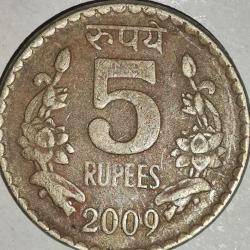 HİNDİSTAN   2009  5  RUPIE