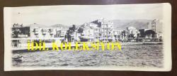 İZMİR ŞEHRİMİZİN ESKİ DÖNEMLERİNDE ÇEKİLMİŞ 5 FARKLI MANZARA FOTOĞRAFI 5 'Lİ SET HALİNDE - DÖNEMİNDEN 2. BASIM, 48 x 19 cm EBADINDA, BÜYÜK BOY - KONAK MEYDANI, GÖZTEPE KOYU, CUMHURİYET MEYDANI ATATÜRK BÜSTÜ, KONAK MEYDANI TARİHİ SAAT KULESİ, KARŞIYAKA SAHİLİ