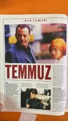 SİNEMA DERGİSİ - TEMMUZ 2002 -     KEVIN COSTNER - KATHY BATES - SANDRA BULLOCK - SEAN PENN - TOM TYKWER - CAMERON DIAZ - WILL SMITH - TOMMY LEE JONES - ELODIE BOUCHEZ - SELMA BLAIR - MORITZ BLEIBTREU - CEZMI BASKIN - BEN CHAPLIN - DAKOTA FANNING - MEHMET AÇAR - ONAY BILGIN - ERCAN ARIKLI - UFUK MISIRLIOĞLU - ERGUN BABAHAN - NOKHET SARIOĞULLARI - GOLRIZ DEVRİM - TAHSIN ARMAĞAN - SENEM ERDINE - BURÇIN S. YALÇIN - ENGIN ERTAN - BURCU AYKAR - ECE ARMAN - TOLIN CIM - HOSEYINOGLU - EBRU ONUR - TOLAY TOSUN - SAKIR GÜLSEVER - AYDAN ERBUG - ZELIHA DONDAR - ENGIN ERDEM - NACI YAVUZ - ENGIN ALTUNTAS - AKIF OZKAYA - DRAGONFLY - MURDER BY NUMBERS - BONNIE VE CLYDE - SIYAH GIYEN ADAMLAR II - EROTİK YAZ TARİFESİ - FRANK CAPRA - SEYRET VE KENDİNİ İYİ HİSSET - KALİTELİ SERSERİ - TOM TYKWER - ADIM ADIM CİNAYET - SİYAH GİYEN ADAMLAR 2 - SONSUZ AŞK - AKLIMIZDAN ÇIKMAYAN 30 KOMEDİ SAHNESİ - DVD'DE SİNEMA KLASİKLERİ - DENİZLER ALTINDA SİNEMA TARİHİ - GÜZELLİK DEĞİL BAŞKA BİR ŞEY - KÜLT FİLMLE  - 114 SAYFA