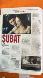 SİNEMA DERGİSİ - ŞUBAT 2001 -  ROBERT DE NIRO - YILMAZ ERDOĞAN - ÖMER FARUK SORAK - EDWARD NORTON - ELIZABETH HURLEY - HELEN HUNT - AHMET ÇADIRCI - HOLLY HUNTER - STANLEY KUBRICK - MEHMET AÇAR - PHILIP KAUFMAN - GEOFFREY RUSH - KATE WINSLET - JOAQUIN PHOENIX - MICHAEL CAINE - BILLIE WHITELAW - AMELIA WARNER - DOUG WRIGHT - ROGIER STOFFERS - STEPHEN WARBECK - PETER BOYLE - MARTIN CHILDS - PETER KAUFMAN - NICK WECHSLER - VIZONTELE - DİKEY LİMİT - KEEPING THE FAITH - ŞAŞKIN - RENKLİ-TÜRKÇE - GRINCH - 2001: UZAY MACERASI - MARQUIS DE SADE: DÜŞLERİN EFENDİSİ (QUILLS) - KUTSANMIŞ ÇOCUK - RED PLANET - BALALAYKA - DAR ALANDA KISA PASLAŞMALAR - ŞERBURG ŞEMSİYELERİ - VAMPYROS LESBOS - THE MANCHURIAN CANDIDATE - 114 SAYFA