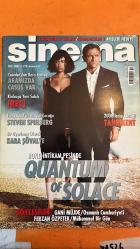 SİNEMA DERGİSİ - KASIM 2008 -  STEVEN SPIELBERG – GANI MÜJDE – FERZAN ÖZPETEK – NURI BİLGE CEYLAN – REHA ERDEM – SEMİH KAPLANOĞLU – TUNCEL KURTİZ – LAURENT CANTET – JAUME BALAGUERO – PACO PLAZA – NICOLAS CAGE – KEIRA KNIGHTLEY – RALPH FIENNES – CHARLOTTE RAMPLING – DOMINIC COOPER – HAYLEY ATWELL – SIMON MCBURNEY – JAMES BOND - ARAMIZDA CASUS VAR – [REC] – KARA ŞÖVALYE – QUANTUM OF SOLACE – TANRIKENT – OSMANLI CUMHURİYETİ – MÜKEMMEL BİR GÜN – SINIF – ÜÇ MAYMUN – HAYAT VAR – SÜT – YUMURTA – ALTIN PORTAKAL FİLM FESTİVALİ – AVRUPA FİLM FESTİVALİ – BOND İNTİKAM PEŞİNDE – APTALLIKLAR KOMEDYASI – KORKUYA YENİ SOLUK – BİR UYARLAMA OLARAK KARA ŞÖVALYE - QUANTUM OF SOLACE – MADAGASKAR 2 – BANGKOK DANGEROUS – THE DUCHESS – CASINO ROYALE – ÜÇ MAYMUN – HAYAT VAR – SÜT – MÜKEMMEL BİR GÜN – SINIF – ARAMIZDA CASUS VAR – OSMANLI CUMHURİYETİ – KARA ŞÖVALYE – TANRIKENT - 114 SAYFA