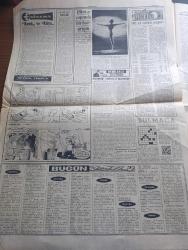 Cumhuriyet Gazetesi - 28 Ocak 1963 - Kaliteli İnsanlar Buhranı Yazan Feridun Ergin Başmakale - Trakya Açlık Tehlikesi İle Karşı Karşıya Bulunuyor -  İsmet İnönü Kış Dolayısıyla Bütün Vazifelileri Dün Çalışma Seferberliğine Davet Etti - Kardan Kapanan Yollar Fotoğraf - İran'da Halk Reformlar İçin Yapılan Referanduma %80 85 Evet Dedi - Milli Türk Talebe Birliği Kongresinde 70 Polis Hazır Bulundu - Gençler Kıbrıs İçin Yürüyüş Yaptılar - Bizim Okuyucumuz Yazan İlhan Selçuk - Akıl Hastalarının Dergisi Yazan Cevat Fehmi Başkut - Kennedy Yeraltı Nükleer Denemeleri İçin Şartlı Olarak Tehir Kararı Aldı - Volvo - Dior İlkbahar Yaz Modelleri - Zavallı İstanbul Yazan Burhan Felek - Bay Oscar Karikatür - Fenerbahçe İstanbulspor'u Rahat Mağlup Etti Fotoğraf - Milan 1 0 Mağlup - Beyoğluspor Karagümrük'ü  Yendi Fotoğraf - Sporda Doping -  Avrupa Şampiyon Kulüpler Voleybol Turnuvası İçin Galatasaray İle Karşılacak Rapid Geliyor - Spor Toto Neticeleri -  Nestle Muhasebe Yardımcısı Arıyor - Aşk Dünyası