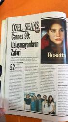 SİNEMA DERGİSİ - TEMMUZ - AĞUSTOS 1999 - DREW BARRYMORE - CLINT EASTWOOD - CHRIS ROBERTS - FREDDIE PRINZE JR. - SAFFRAN BURROWS - MATTHEW LILLARD - TCHEKY KARYO - JÜRGEN PROCHNOW - DAVID SUCHET - DAVID WARNER - GINNY HOLDER - TODD MOYER - DAVID ARNOLD - KEVIN KINER - THIERRY ARBOGAST - PETER DAVIES - MAGALI GUIDASCI - HAROLD RAMIS - ROBERT DE NIRO - BILLY CRYSTAL - LISA KUDROW - JOE VITERELLI - CHAZZ PALMINTERI - BILL MACY - KENNETH LONERGAN - PETER TOLAN - JANE ROSENTHAL - STUART DRYBURGH - HOWARD SHORE - CHRIS TELLEFSEN - AUDE BRONSON-HOWARD - JOHN BRUNO - JAMIE LEE CURTIS - WILLIAM BALDWIN - DONALD SUTHERLAND - JOANNA PACULA - SHERMAN AUGUSTUS - CLIFF CURTIS - MARSHALL BELL - CHUCK PFARRER - DENIS FELMAN - DAVID EGGBY - SCOTT SMITH - JOEL MCNEELY - DEBORAH EVERTON - DANNY CANNON - JENNIFER LOVE HEWITT - BRANDY NORWOOD - MEKHI PHIFER - MUSE WATSON - BILL COBBS - MATTHEW SETTLE - JEFFREY COMBS - JENNIFER ESPOSITO - WILLIAMS S. BEASLEY - STOKELY CHAFFIN - ERIK FEIG - JOSE - 114 SAYFA