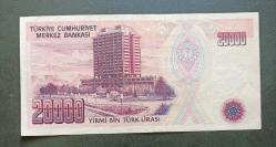 7 Emisyon D 36 Seri 20 Bin Lira Çil altı