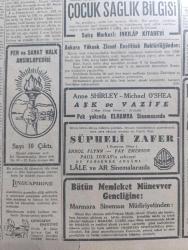 Cumhuriyet Gazetesi - 5 Şubat 1946 - İngilizin Dedikleri Yazan Nadir Nadi Başmakale - Güvenlik Konseyinde Dünkü Fırtına - Yunan Meselesi Etrafında Yapılan Münakaşalar Tam Yedi Saat Sürdü - Vichinsky Ve Bevin Dün Neler Söylediler - İtalyan Hükümetinin Müttefiklere Notası - Bir Kısa Seyahatin Notları Yazan Doğan Nadi - Cemal Nadir Karikatür - Güzel Sanatların Yayılma Ve Gelişmesi - Atom Bombasına Kurban Olacak Harp Gemileri - Şüpheli Zafer Lale Ve Ar Sinemasında - Aşk Ve Vazife Pek Yakında Elhamra Sinemasında - Belediye Sarayı Türk Mimarlarına Yaptırılacak - Amerikan Filmleri Ve Yerli Fimler - Miskinler Tekkesi Yazan Reşat Nuri Güntekin Yazı Dizisi - Güzeller Dikkat Edin Yazan Burhan Felek - Mareşal Stalin'in Telgrafı - Mualla Gökçay Tokatlıyan Salonlarında - Yeni Bar Beyoğlu İstiklal Caddesi - Bugünkü Radyo Programı - İstanbul Belediyesi Şehir Tiyatroları Dram Kısmında Cyrano De Bergerac